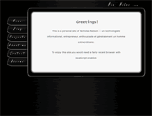 Tablet Screenshot of nicnilov.com